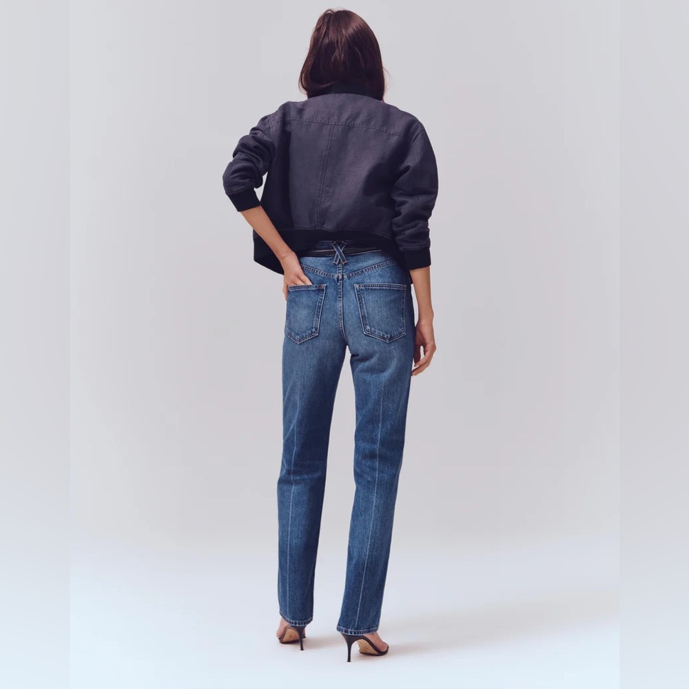 Carla High Rise Straight Jean - Picture 2 of 7